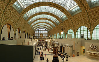 Musée d'Orsay in Paris, France