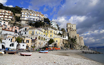 Cetara on the Amalfi Coast, Italy