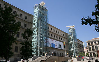 Reina Sofia Museum in Madrid, Spain